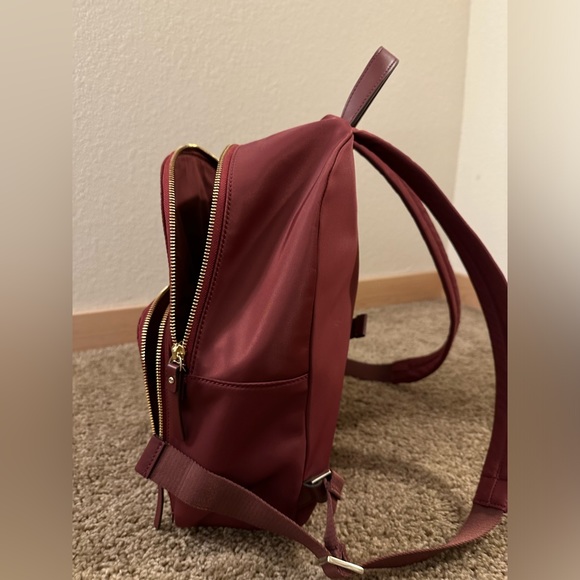 Maroon Kate Spade Nylon Backpack - Picture 7 of 8